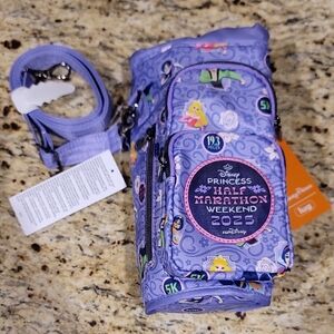 Disney Princess Marathon 2025 Purple Waterbottle Bag